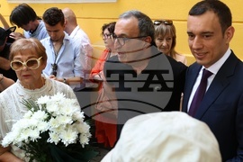 Паметна плоча в чест на Кирил Маричков - откриване