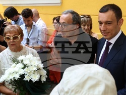 Паметна плоча в чест на Кирил Маричков - откриване