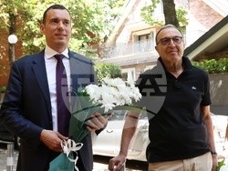 Паметна плоча в чест на Кирил Маричков - откриване