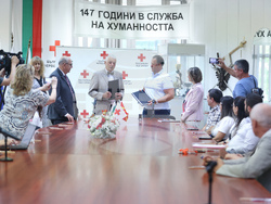 Мрежа за взаимопомощ на националните дружества от Югоизточна Европа „Съседите помагат първи“ - предаване на председателството