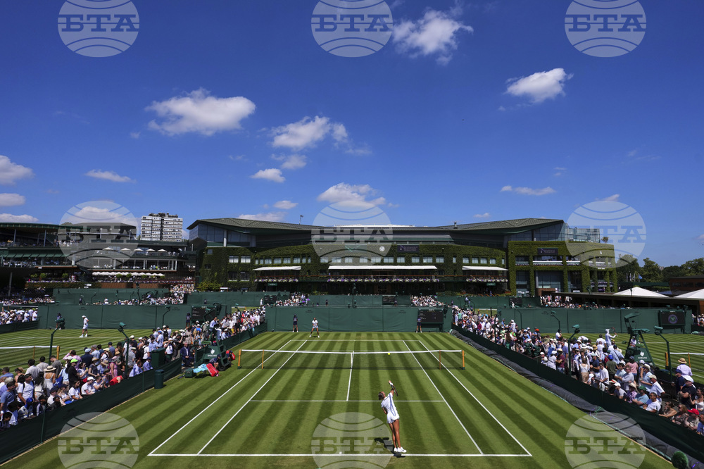 APTOPIX Britain Wimbledon Tennis