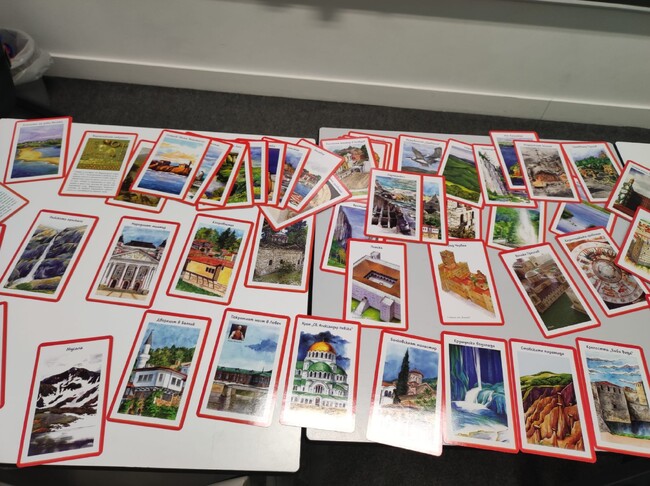 Урок на тема „Забележителностите в България“ се състоя в Българското училище „Любен Каравелов“ в Блекбърн, Великобритания