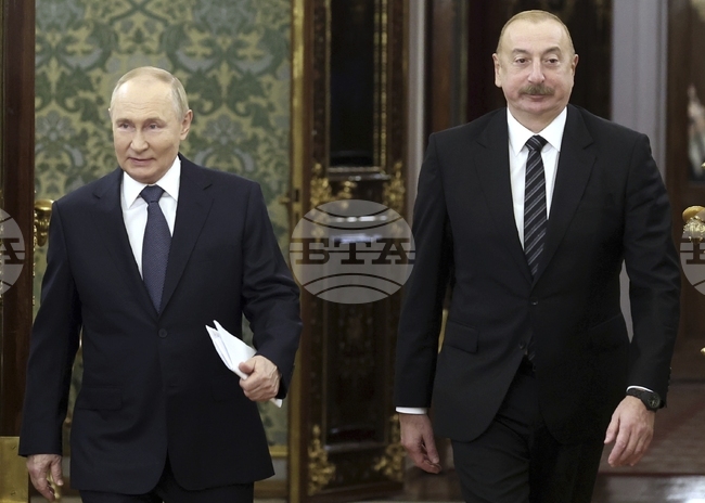 Путин е разказал на Алиев подробности за сваления от руската ПВО азербайджански пътнически самолет