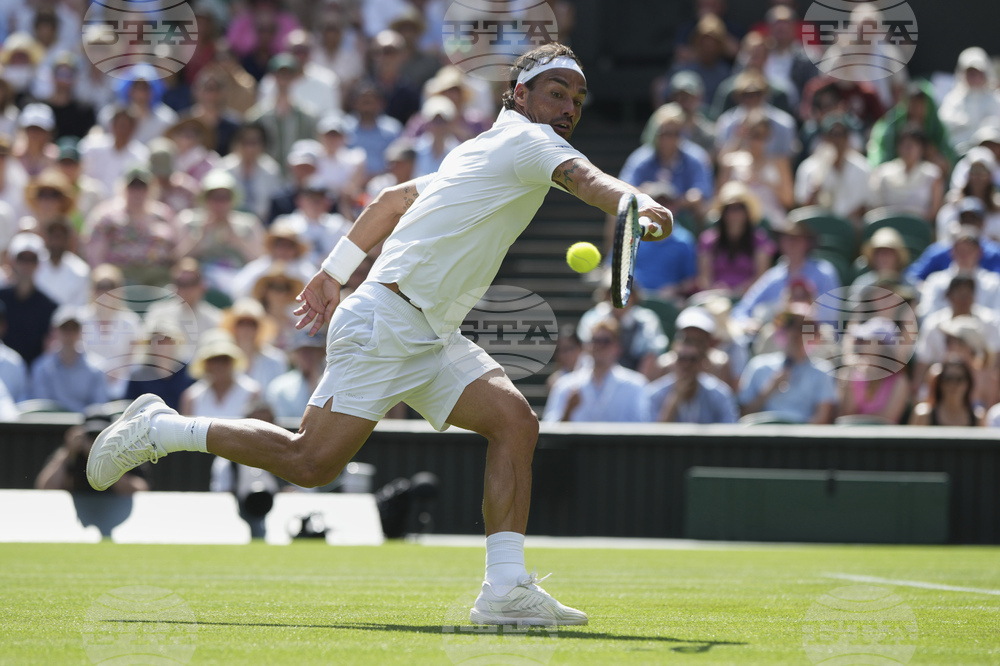 APTOPIX Britain Wimbledon Tennis