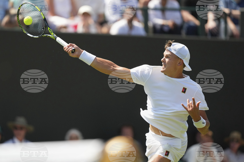 APTOPIX Britain Wimbledon Tennis