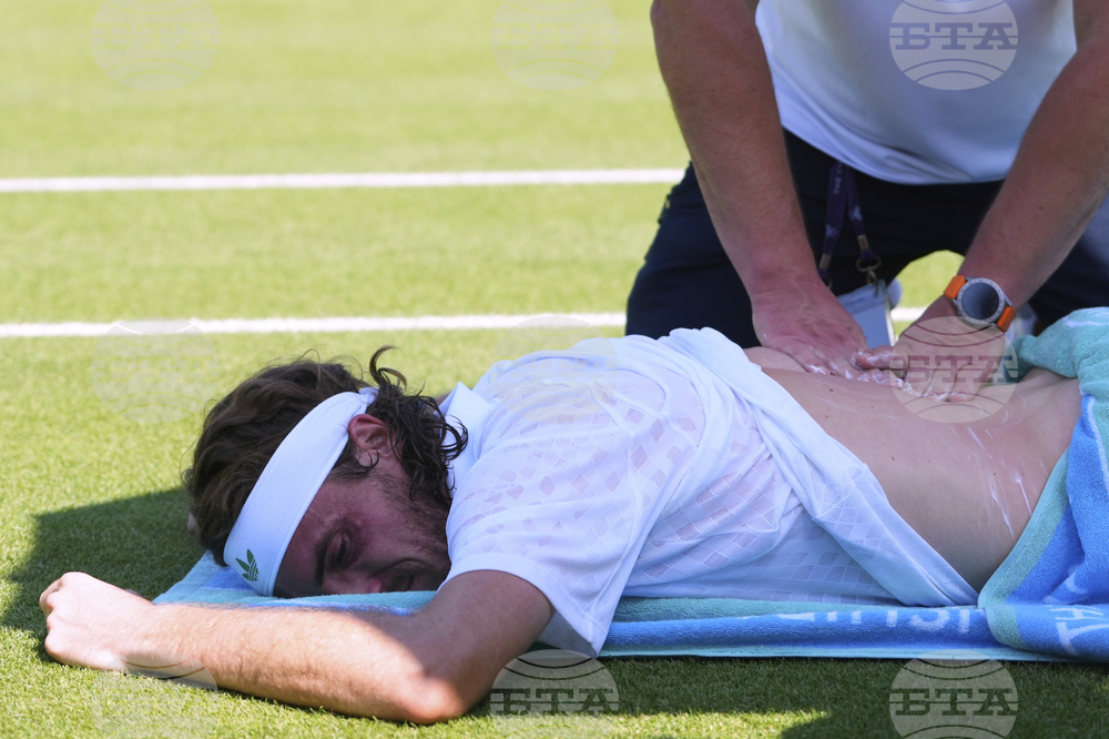 APTOPIX Britain Wimbledon Tennis