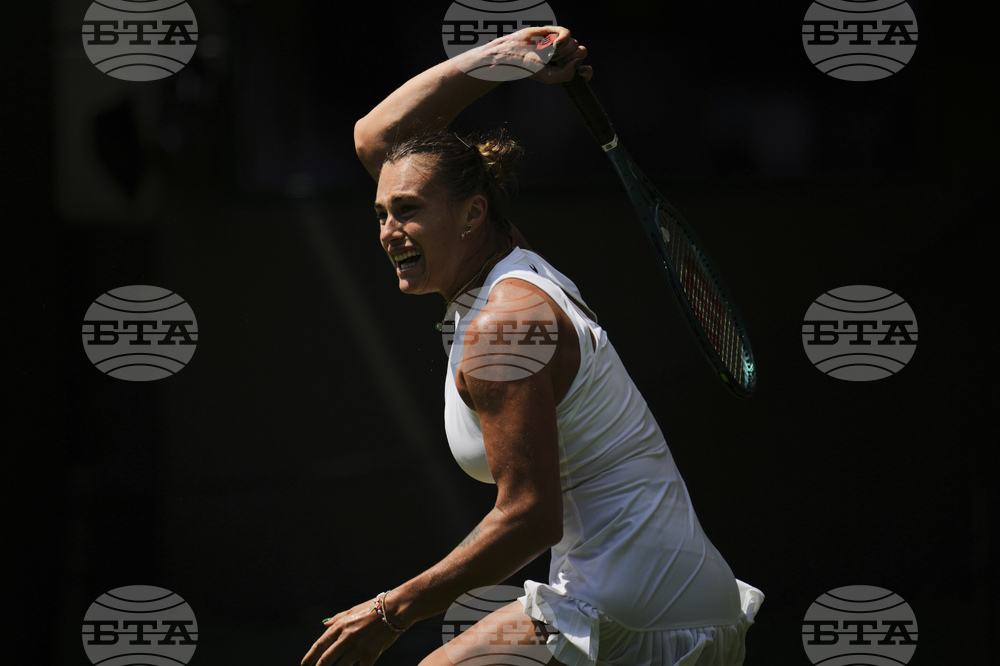 APTOPIX Britain Wimbledon Tennis