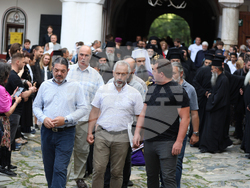 Рилски манастир - патриарх Даниил - посрещане