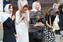 Рилски манастир - патриарх Даниил - посрещане