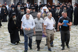 Рилски манастир - патриарх Даниил - посрещане