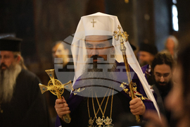 Рилски манастир - патриарх Даниил - посрещане