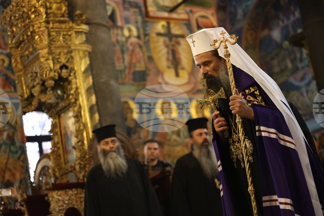 Рилски манастир - патриарх Даниил - посрещане