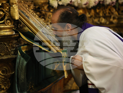 Рилски манастир - патриарх Даниил - посрещане