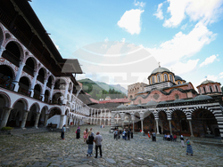 Рилски манастир - патриарх Даниил - посрещане