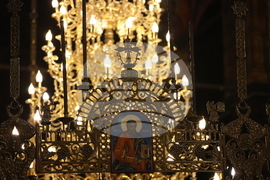 Рилски манастир - патриарх Даниил - всенощно бдение