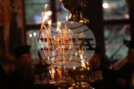 Рилски манастир - патриарх Даниил - всенощно бдение