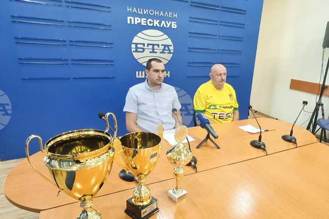 Национален пресклуб на БТА - Шумен - баскетболен клуб - пресконференция