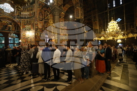 Рилски манастир - патриарх Даниил - всенощно бдение