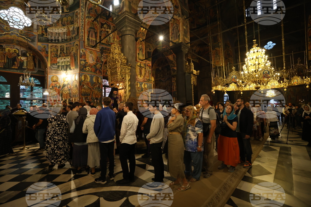 Рилски манастир - патриарх Даниил - всенощно бдение