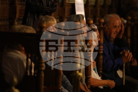 Рилски манастир - патриарх Даниил - всенощно бдение