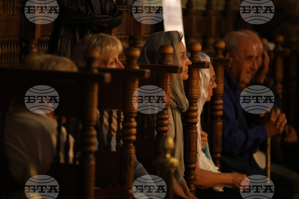 Рилски манастир - патриарх Даниил - всенощно бдение