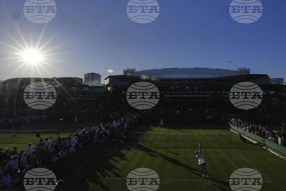 APTOPIX Britain Wimbledon Tennis