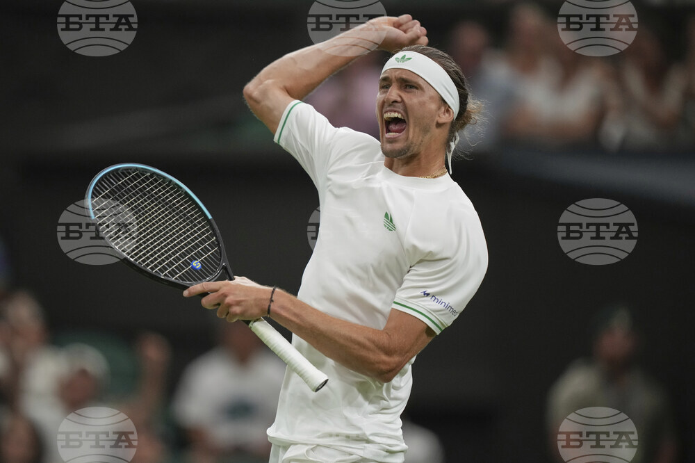 APTOPIX Britain Wimbledon Tennis