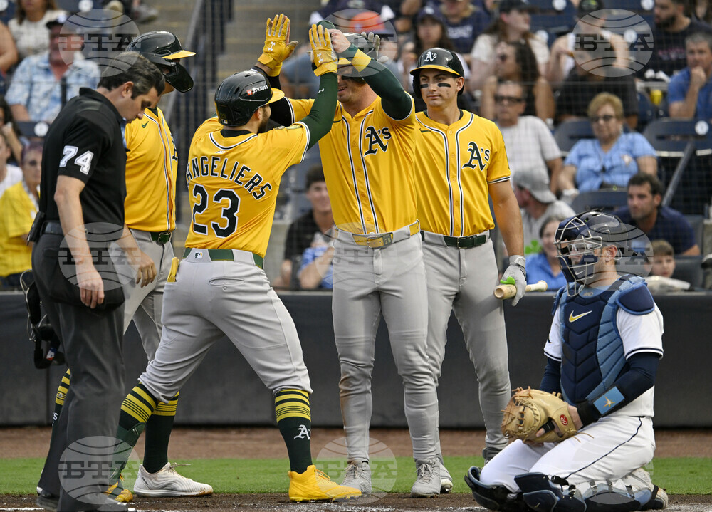 Athletics Rays Baseball