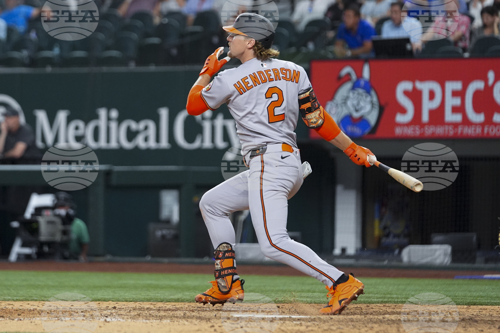 Orioles Rangers Baseball