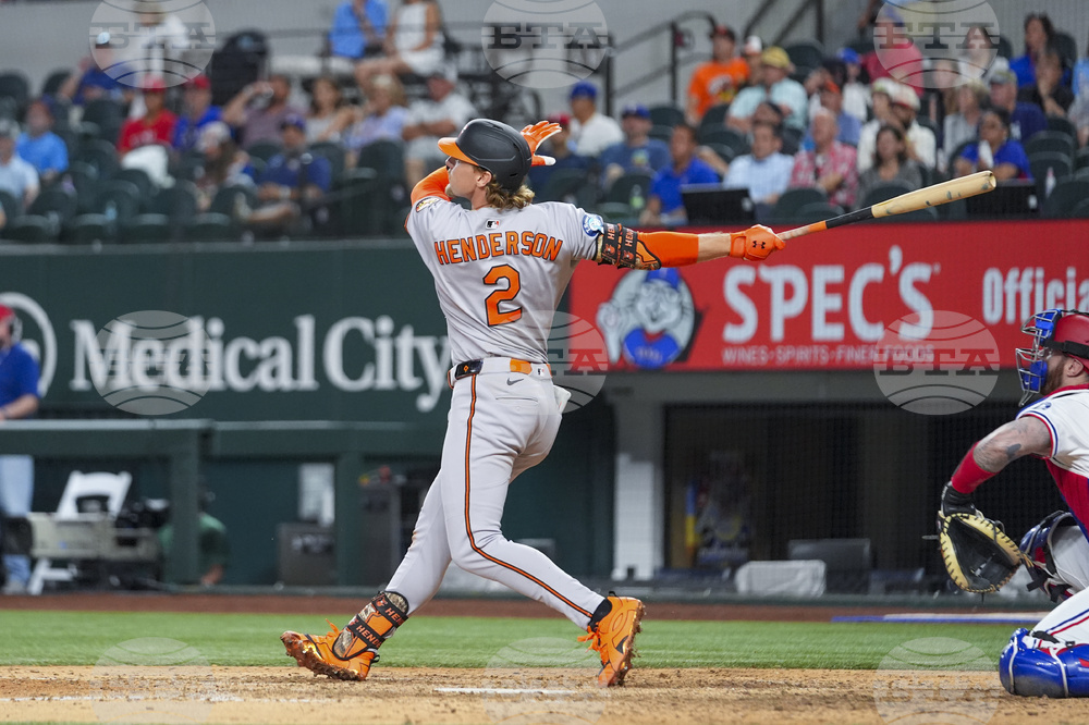 Orioles Rangers Baseball