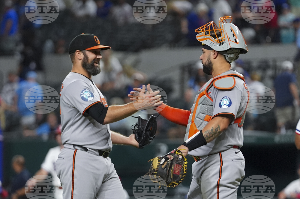 Orioles Rangers Baseball