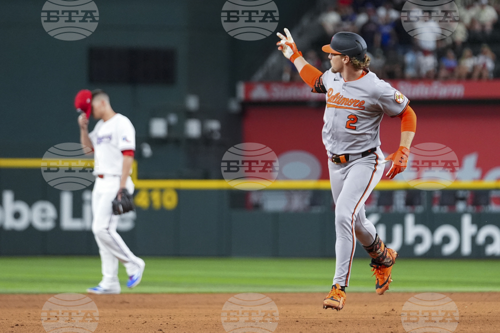 Orioles Rangers Baseball