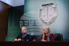 Съдебна палата - Окръжна прокуратура - София и ГДБОП - брифинг
