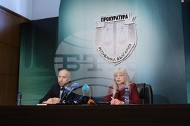 Съдебна палата - Окръжна прокуратура - София и ГДБОП - брифинг