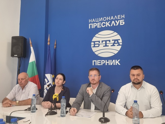 Пресконференция на ПП "Възраждане" - Перник