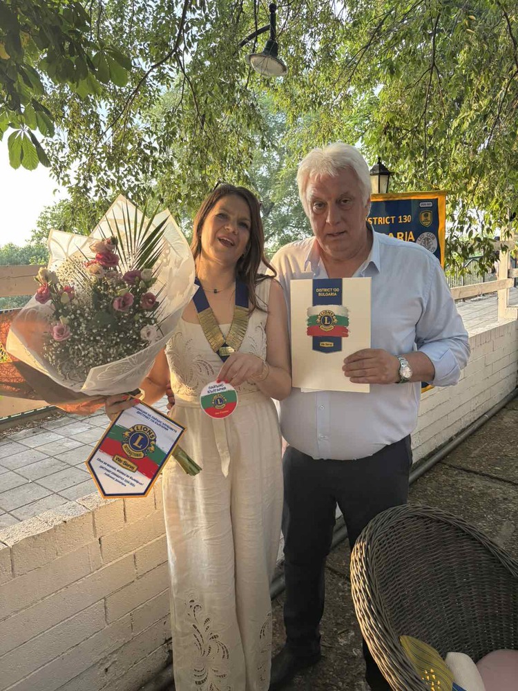 Целта ни е да оставим след нас нещо наистина значимо, каза за БТА президентът на русенския Лайънс клуб „Сексагинта Приста“ Деница Тиханова