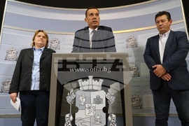 Столична община - Васил Терзиев - брифинг