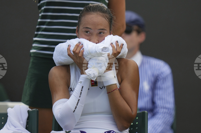 Олимпийската шампионка по тенис Чжън Цинвен обяви оттеглянето си от Откритото първенство на САЩ