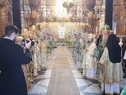 Рилски манастир - ръкополагане на епископ Йоан