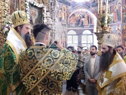 Рилски манастир - ръкополагане на епископ Йоан