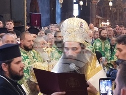 Рилски манастир - ръкополагане на епископ Йоан