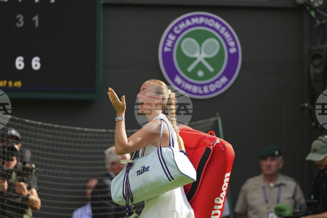 Двукратната шампионка Петра Квитова се сбогува с "Уимбълдън"