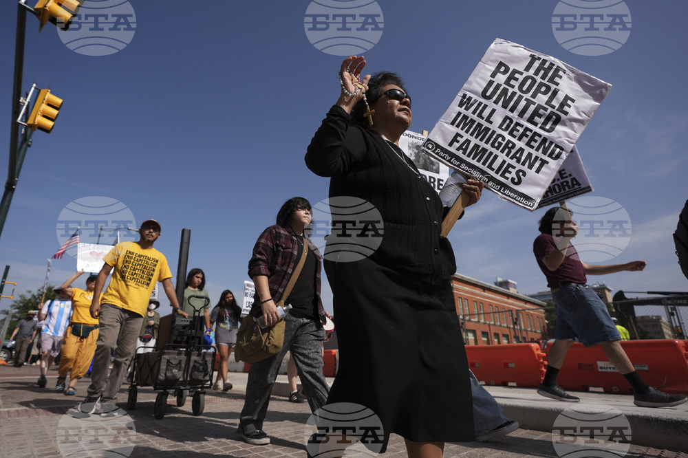 APTOPIX Immigration Courts Arrests Protest