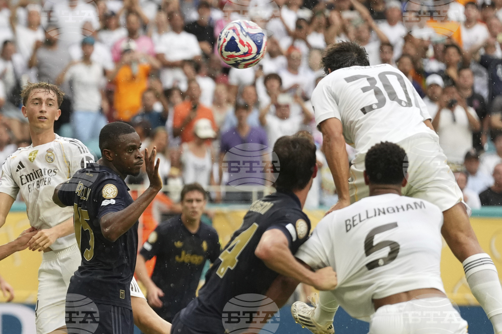 CWC Real Madrid Juventus Soccer