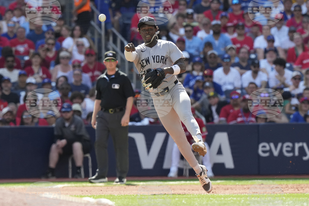 Yankees Blue Jays Baseball