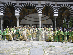 Рилски манастир - ръкополагане на епископ Йоан