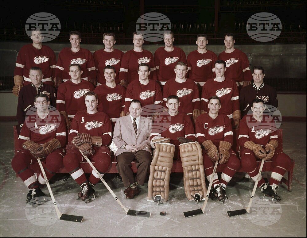 Red Wings Delvecchio Hockey Obit