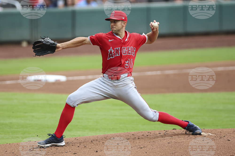 Angels Braves Baseball