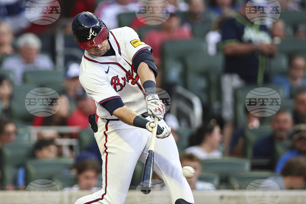 Angels Braves Baseball