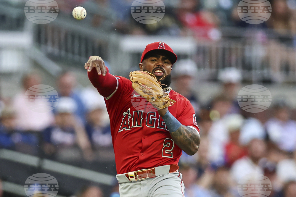 Angels Braves Baseball
